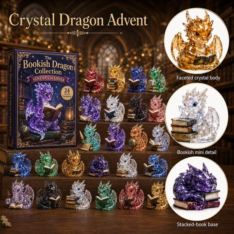 📚🐉 Kristall-Drachen-Adventskalender