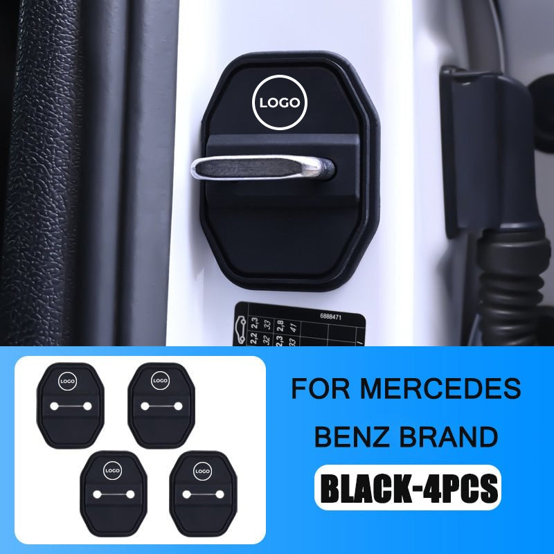 Maßgefertigte Silikon-Schutzhülle für Autotürriegel (4 Stück)