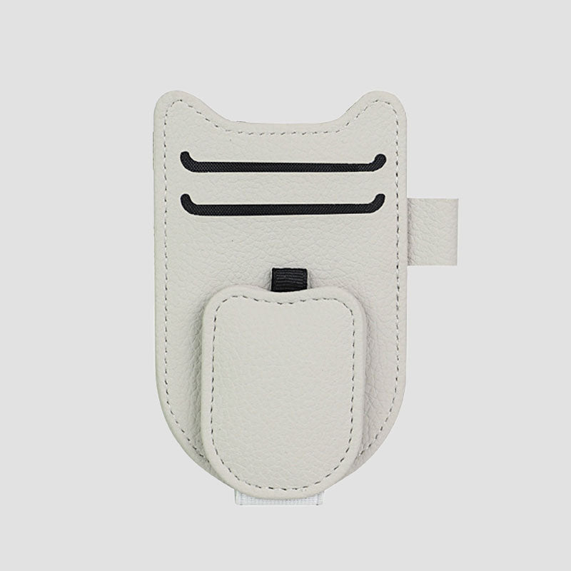 🚗Sonnenblenden-Brillenhalter für Autos – leicht zugänglich, platzsparend, vielseitig einsetzbar