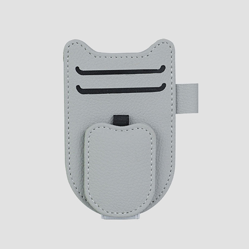 🚗Sonnenblenden-Brillenhalter für Autos – leicht zugänglich, platzsparend, vielseitig einsetzbar