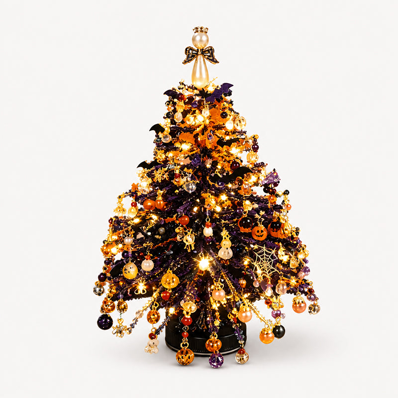 DIY-Bastelset für einen Weihnachtsbaum mit Perlen