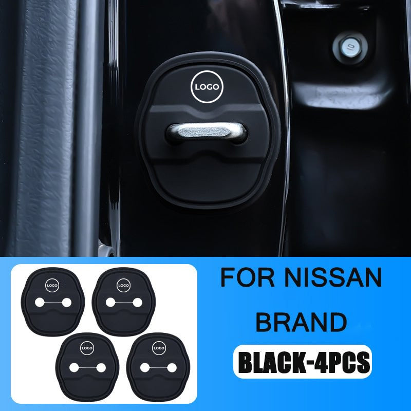 Maßgefertigte Silikon-Schutzhülle für Autotürriegel (4 Stück)