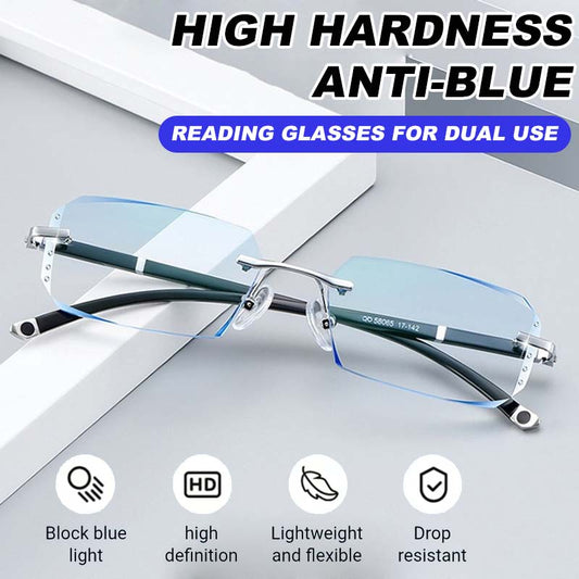 HOCHFESTE ANTI-BLUE-LESEBRILLE FÜR DEN DOPPELTEN EINSATZ