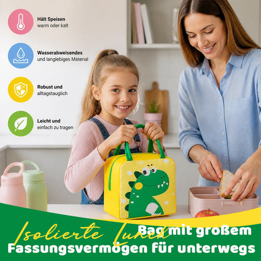 Isolierte Lunch Bag mit großem Fassungsvermögen für unterwegs 👜