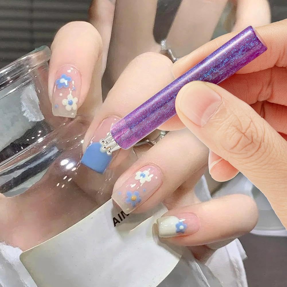 Nagel-Dotting-Stift mit 5-blättriger Blume