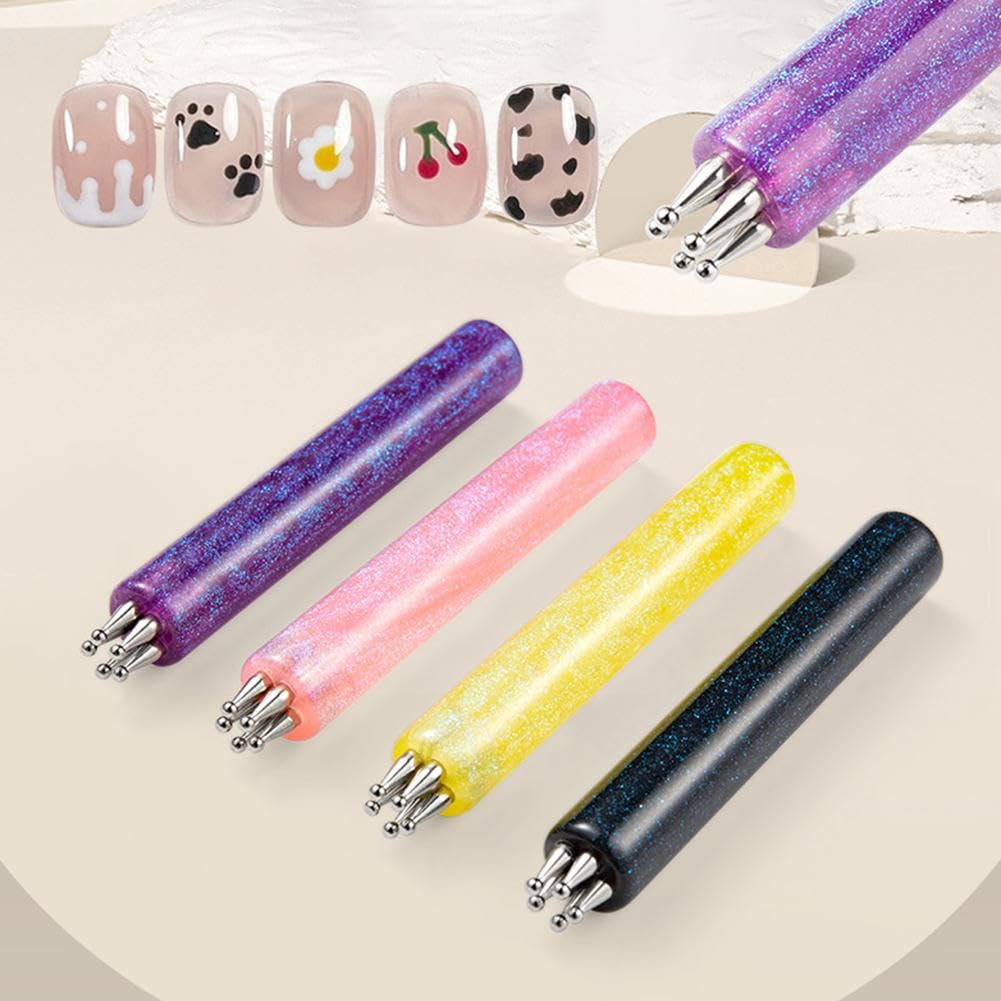 Nagel-Dotting-Stift mit 5-blättriger Blume