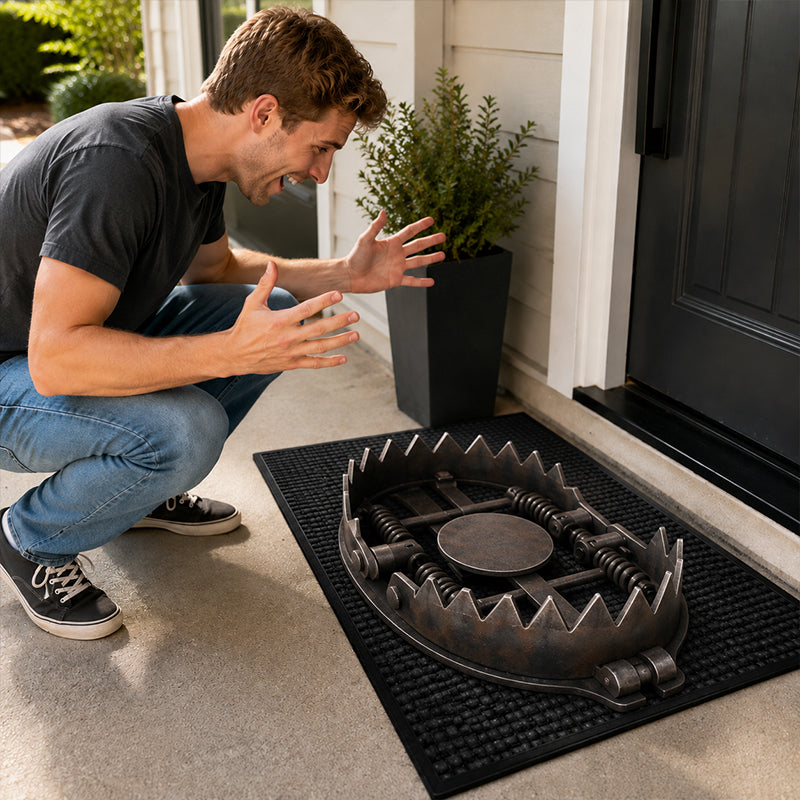 Trick Trap 3D-Illusions-Fußmatte