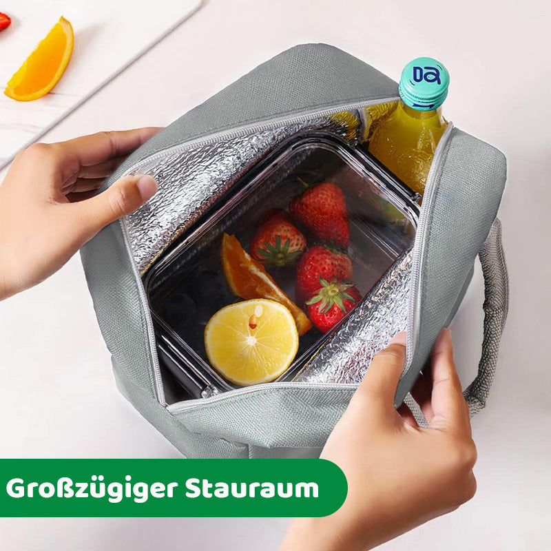 Isolierte Lunch Bag mit großem Fassungsvermögen für unterwegs 👜