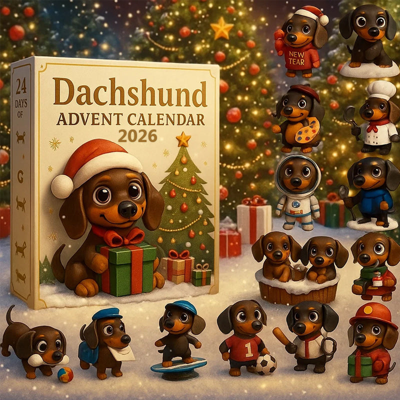 🐾 Dackel-Adventskalender 2026