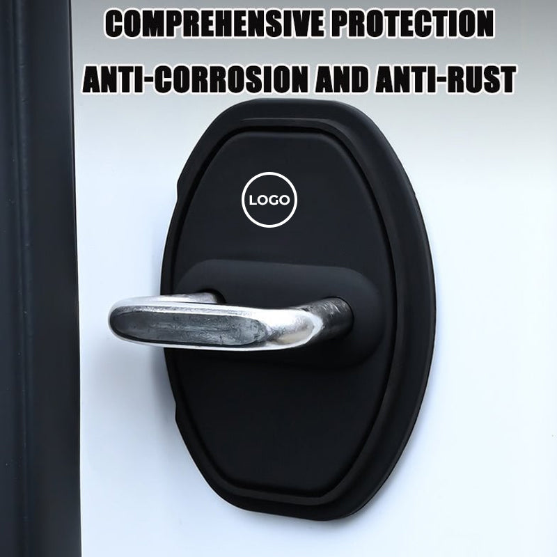 Maßgefertigte Silikon-Schutzhülle für Autotürriegel (4 Stück)