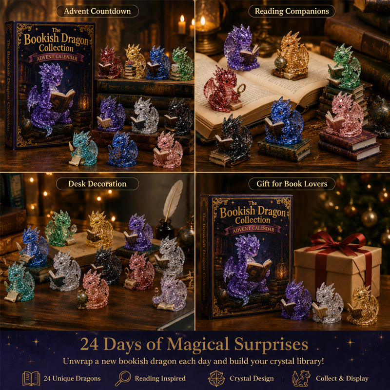 📚🐉 Kristall-Drachen-Adventskalender