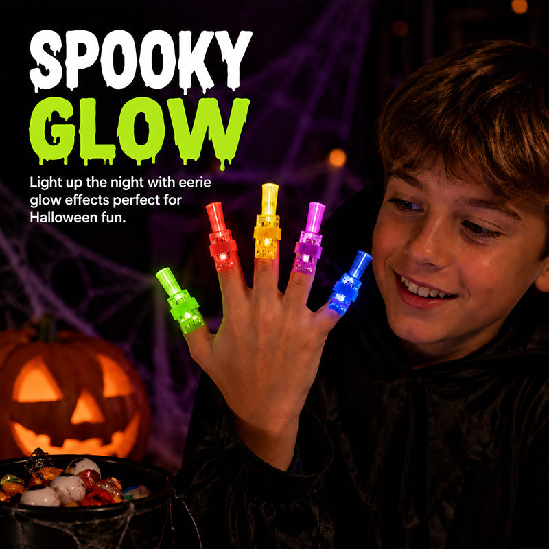 🎃 Halloween Projektions‑Fingerlicht