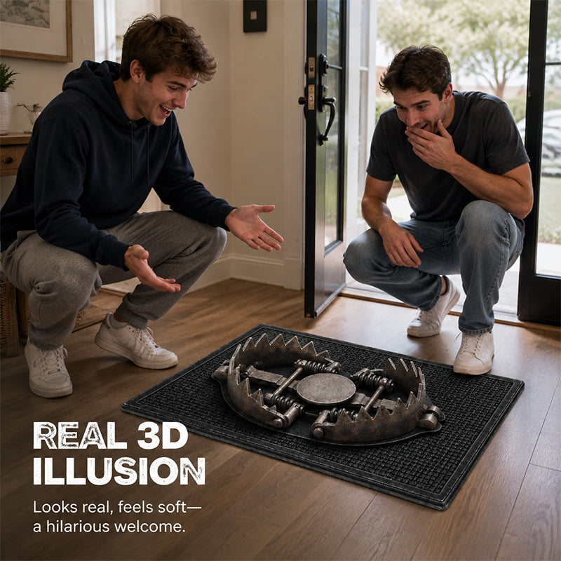 Trick Trap 3D-Illusions-Fußmatte