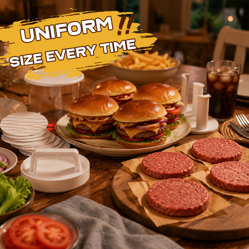 🍔 Burger-Patty-Form für einfache selbstgemachte Burger