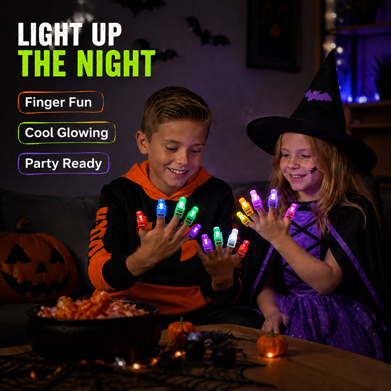 🎃 Halloween Projektions‑Fingerlicht