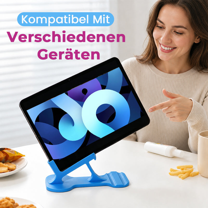Ergonomischer Handy- und Tabletständer zum seitlichen Liegen für Bett