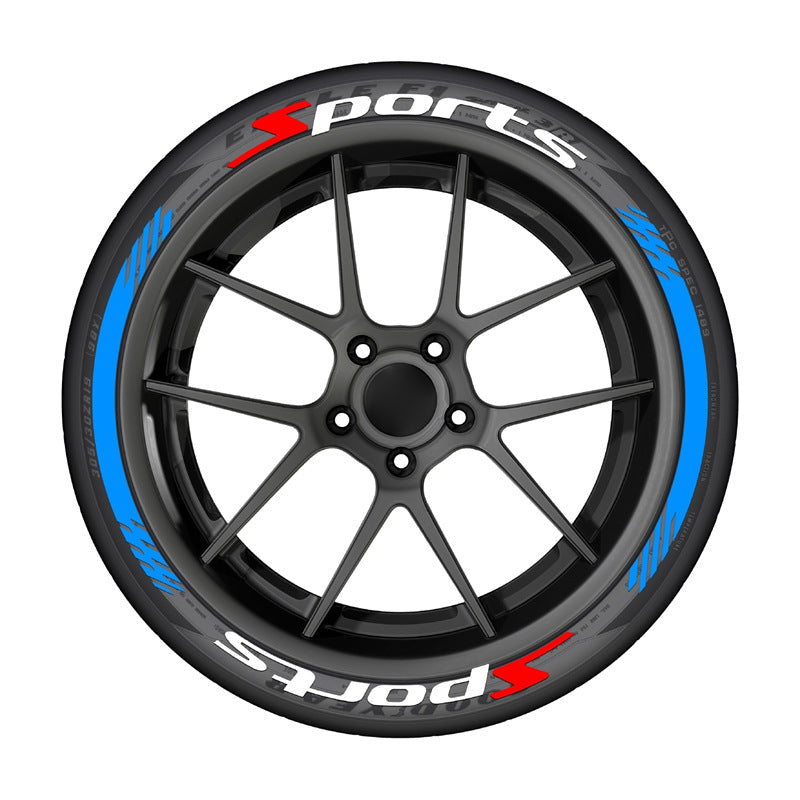 🔥3D-Reifenbeschriftungsaufkleber | Wasserdichte Universal-Aufkleber für die Felgenflanken