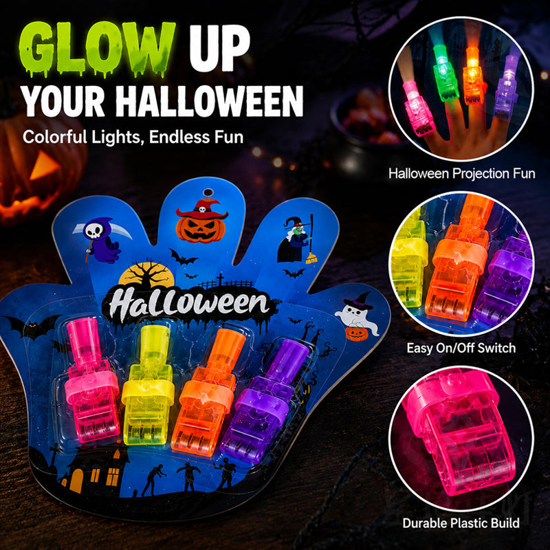 🎃 Halloween Projektions‑Fingerlicht