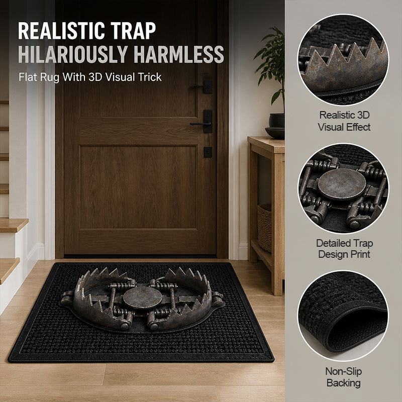 Trick Trap 3D-Illusions-Fußmatte