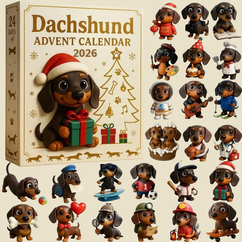 🐾 Dackel-Adventskalender 2026