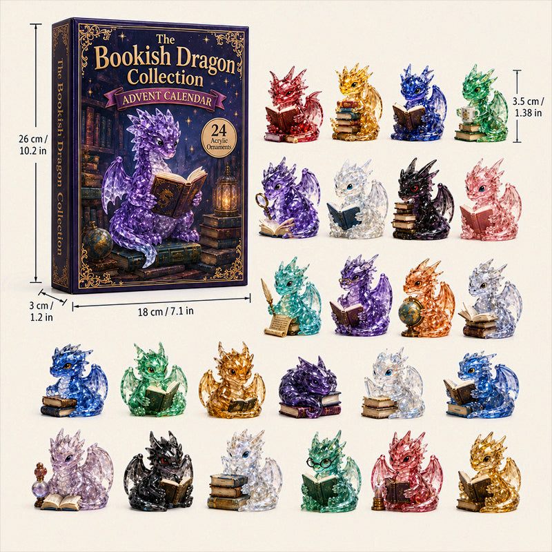 📚🐉 Kristall-Drachen-Adventskalender