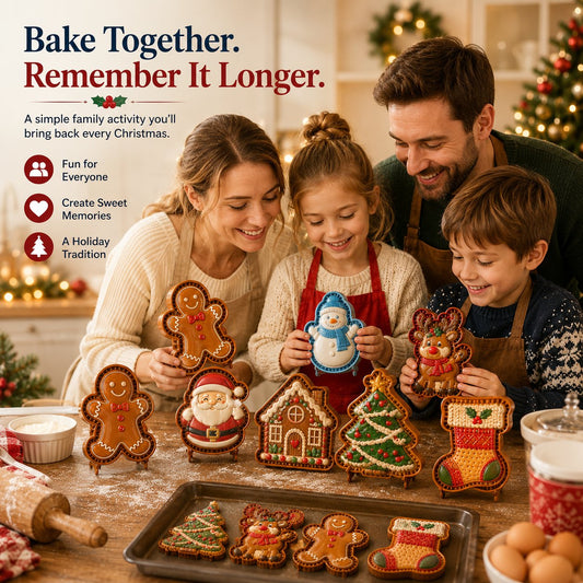 🎄 8-teilige Weihnachts-Mini-Törtchenform-Kollektion