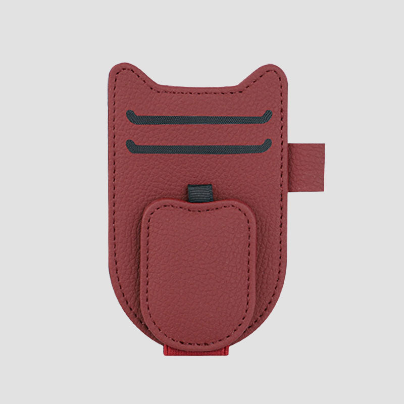 🚗Sonnenblenden-Brillenhalter für Autos – leicht zugänglich, platzsparend, vielseitig einsetzbar