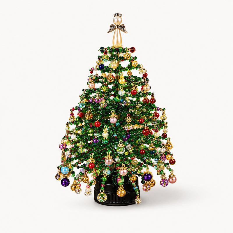 DIY-Bastelset für einen Weihnachtsbaum mit Perlen