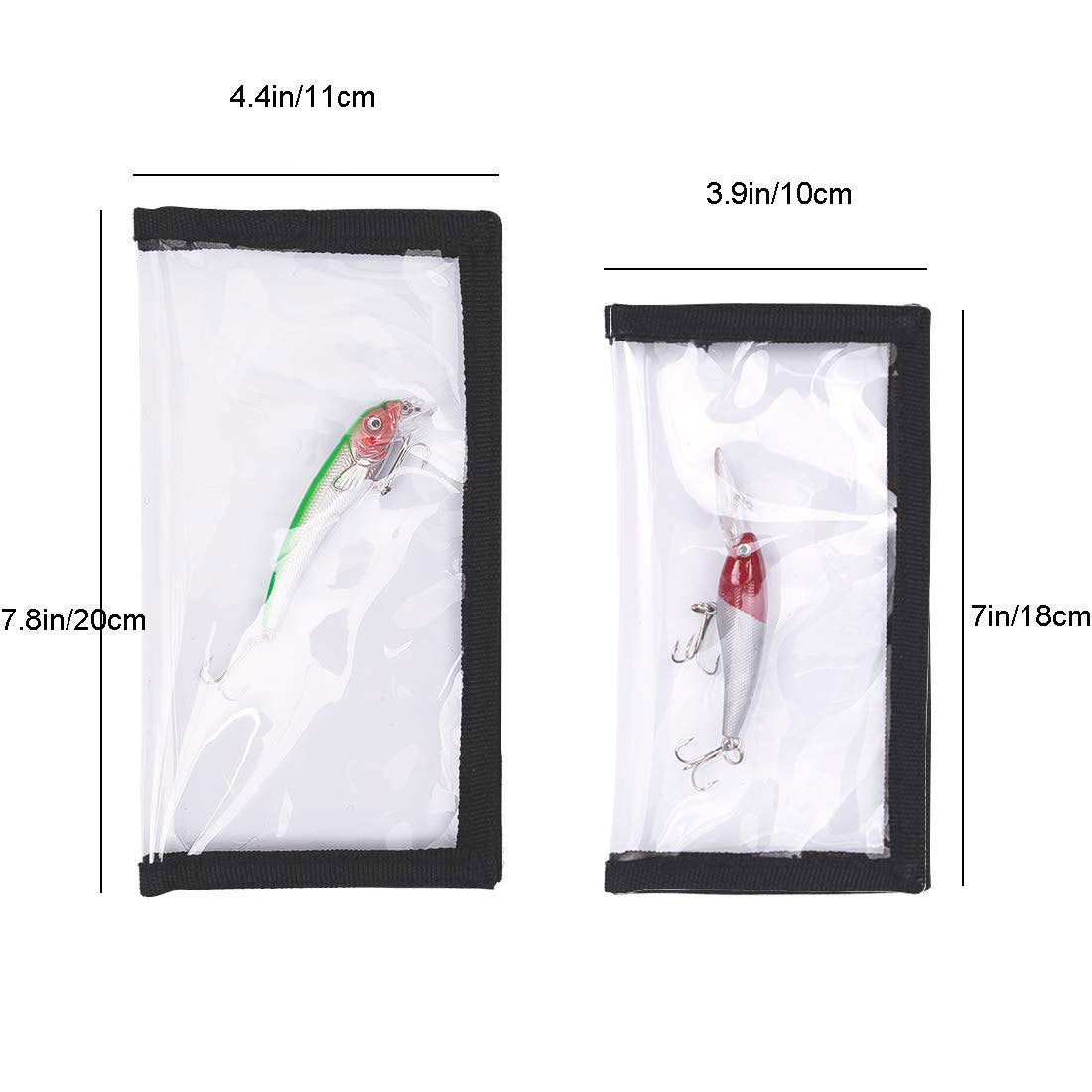 Transparente Köderhüllen
