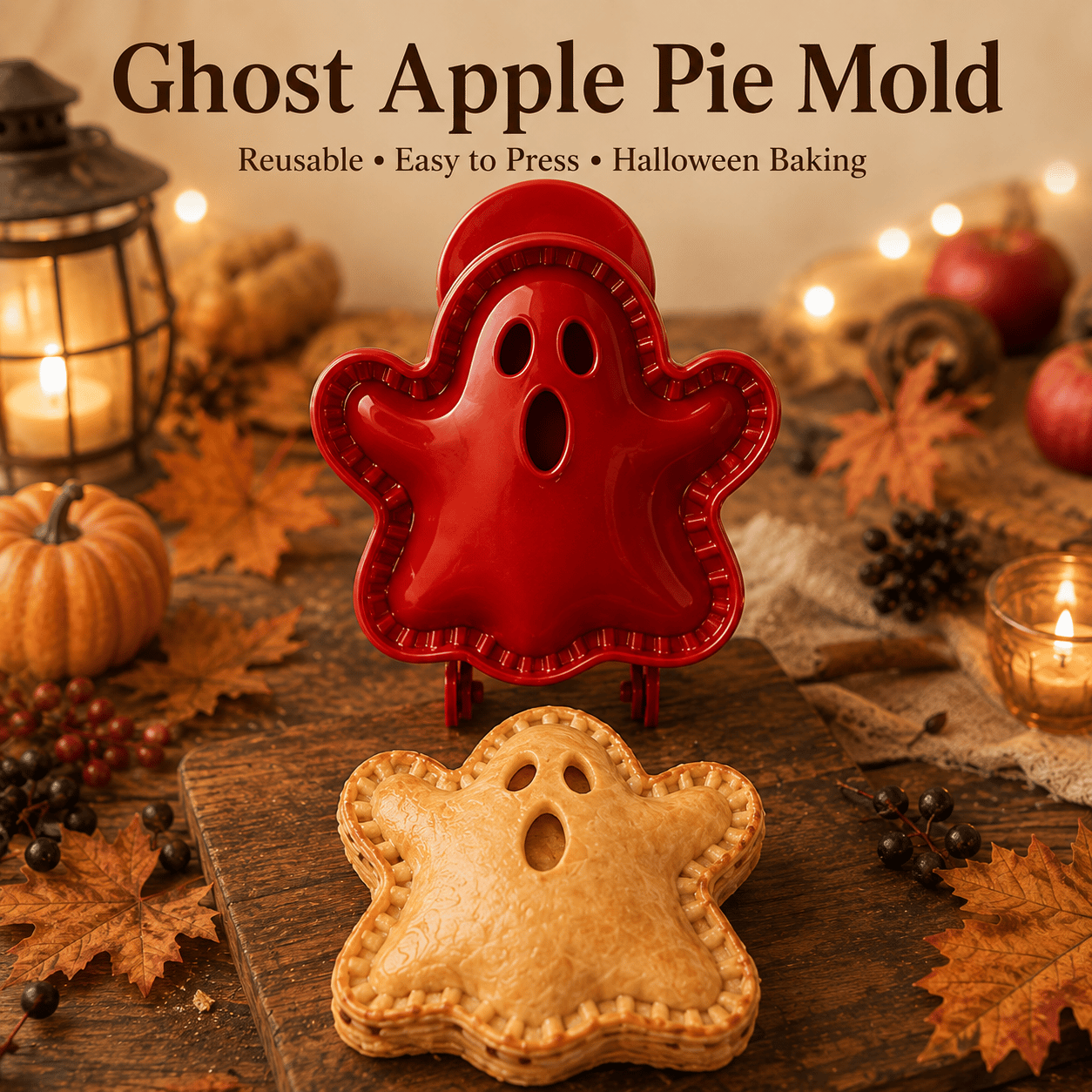 🎃 8-teiliges Halloween-Set mit Mini-Hand-Pie-Formen
