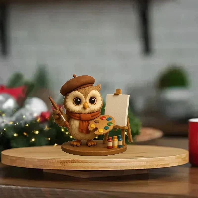 🦉Eulen-Adventskalender 2026 – 24-tägiger Weihnachts-Countdown mit Sammler-Eulenfiguren