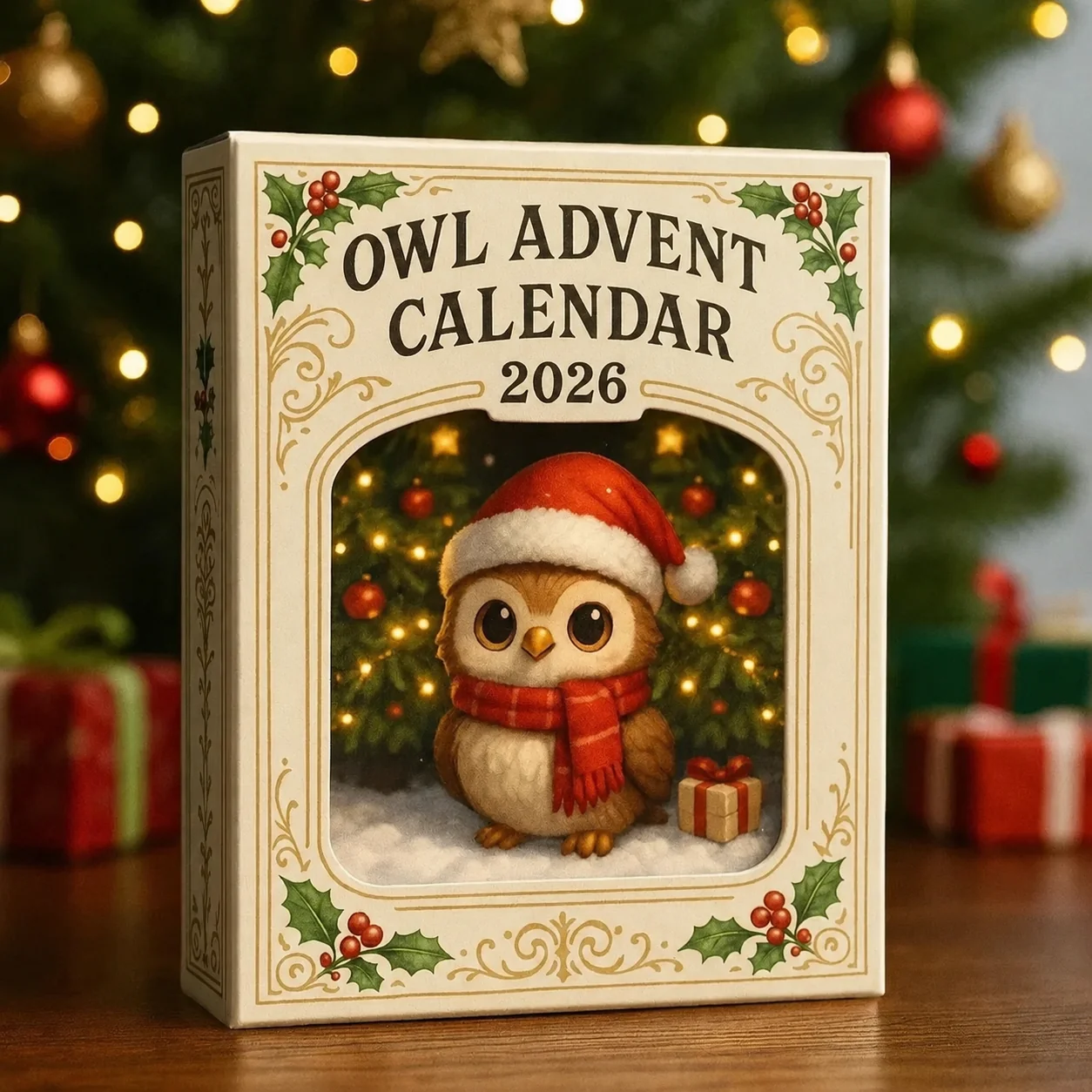 🦉Eulen-Adventskalender 2026 – 24-tägiger Weihnachts-Countdown mit Sammler-Eulenfiguren
